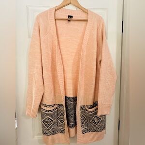 Peachy Pink cardigan